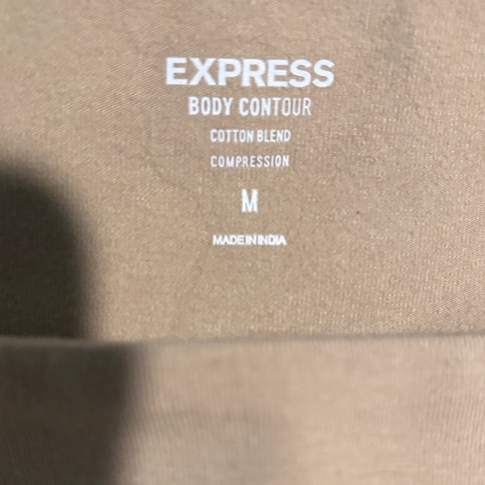 Express Women's Sleeveless Tank Top - Light Beige - Picture 2 of 3